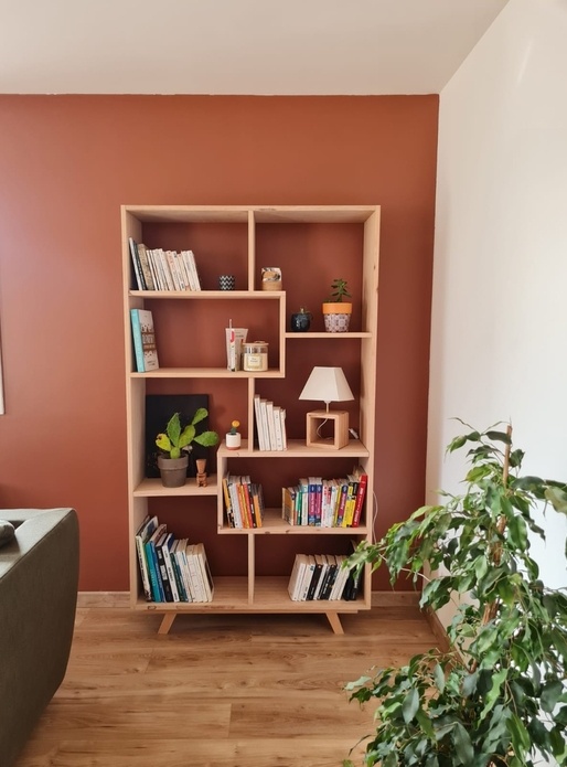 Bibliothèque asymétrique