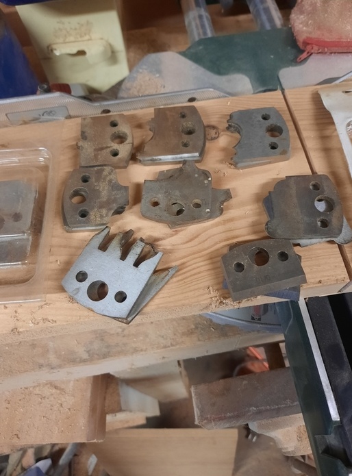 Couteaux de 40mm de hauteur