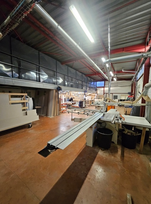 Location atelier de menuiserie partagé Vannes 56