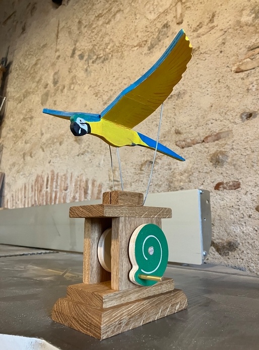 Automate d'un Perroquet qui vole