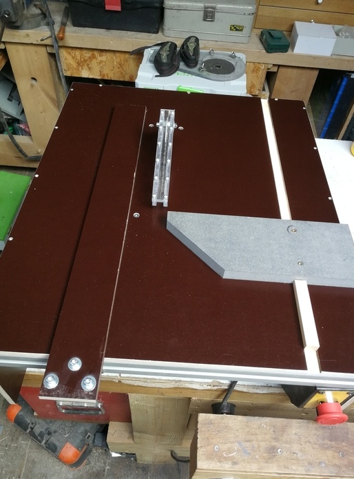 Adaptation petite scie d'établi