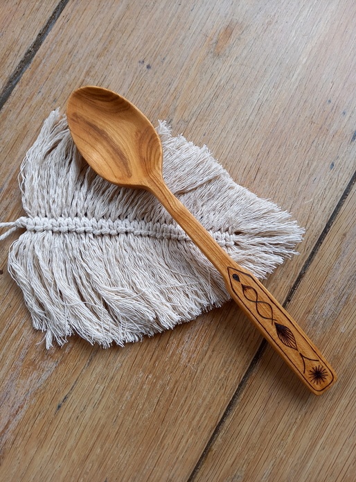 Cuillère en cerisier