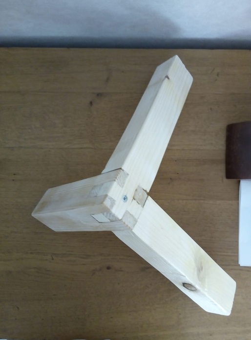 Assemblage piétement