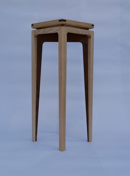 Guéridon Frêne et Noyer