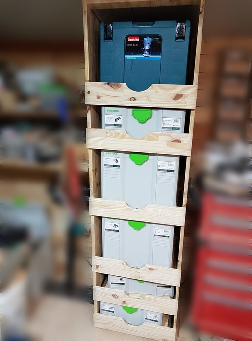 Tour tiroir à systainer