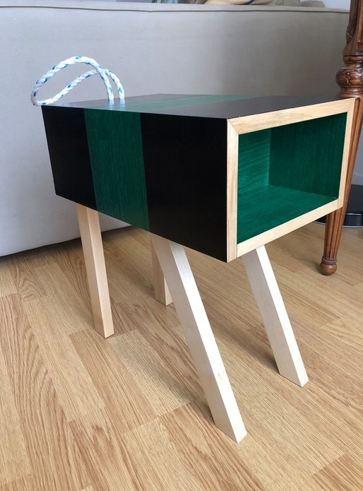 Réalisation pour l'examen de CAP Ebéniste 2019