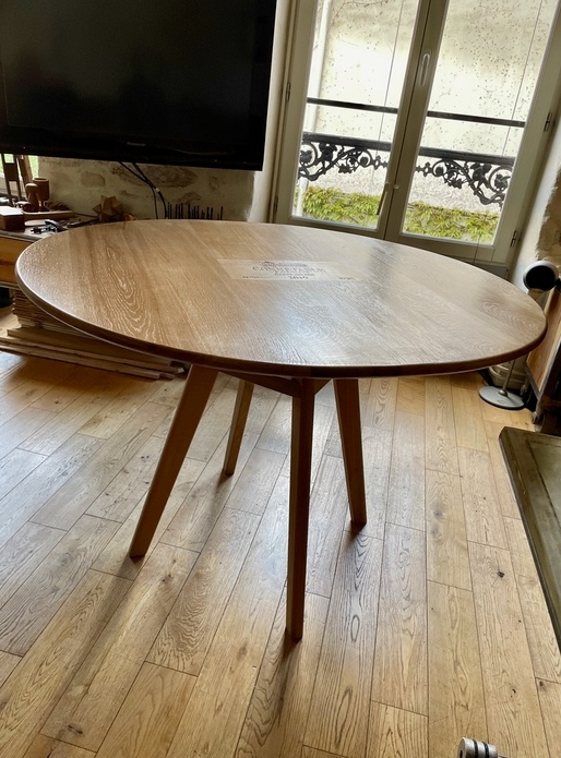 Table en chêne massif