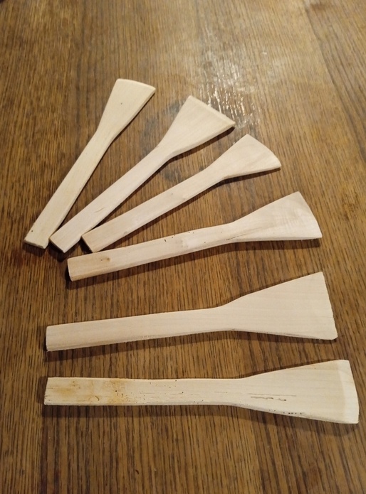 Palettes de cuisine en peuplier