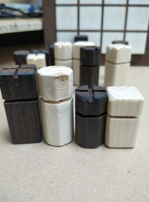 Le Quarto: Les pièces