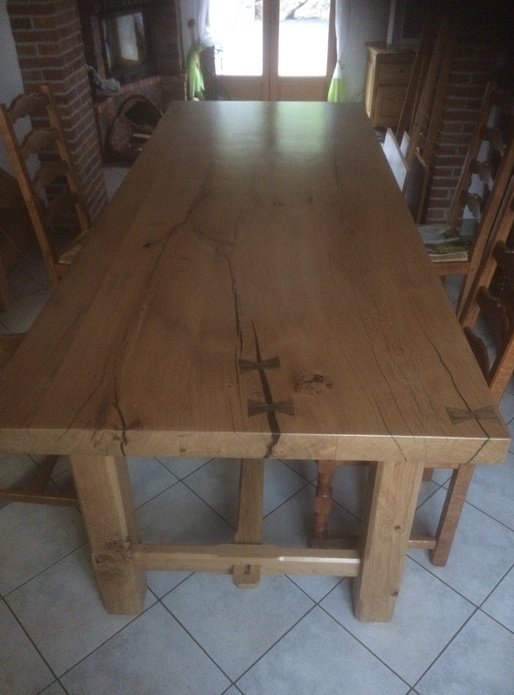 Table en chêne