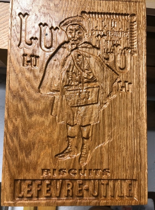 Plaque Biscuit LU