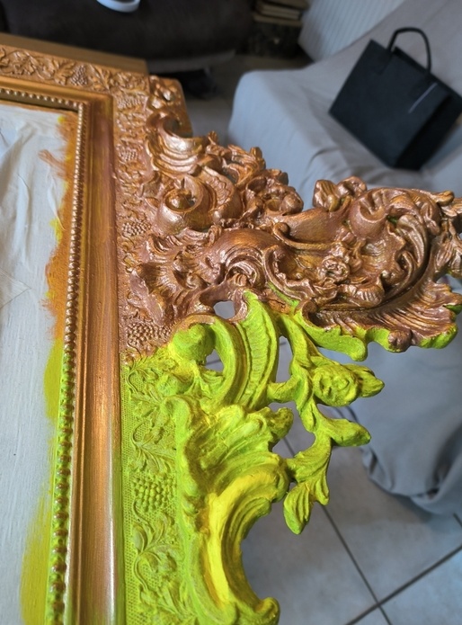 Restauration miroir