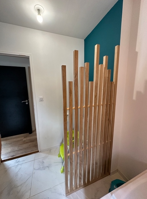 Claustra chêne irrégulié