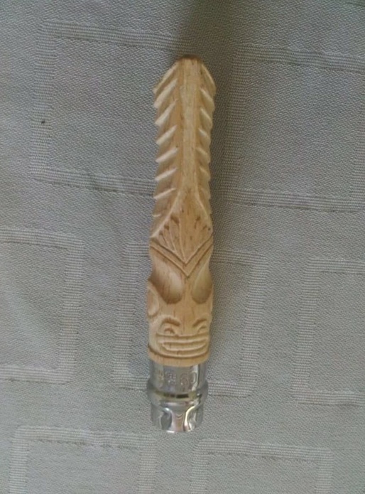 Opinel sculpté