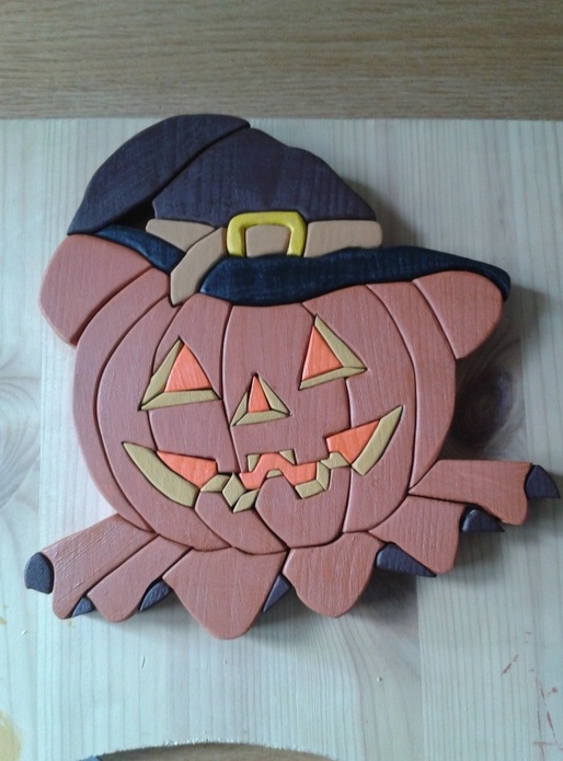 Tête de citrouille