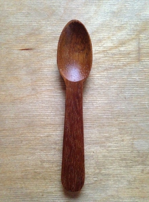 Cuillère en Iroko