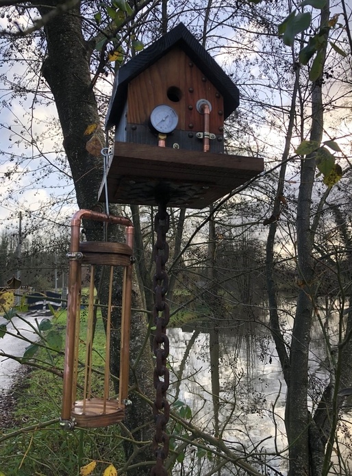 Bird House SteamPunk Mise en place