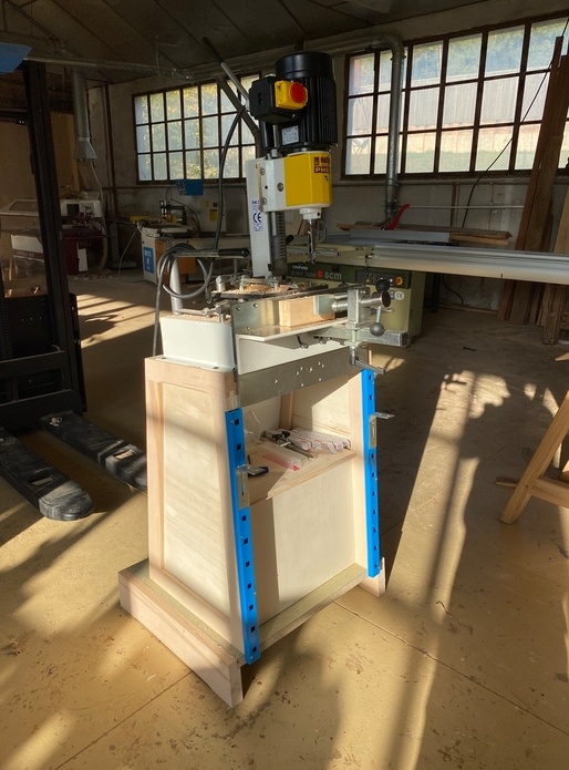 Socle pour ma mortaiseuse multico