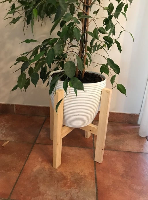 Support de pot, simple et épuré