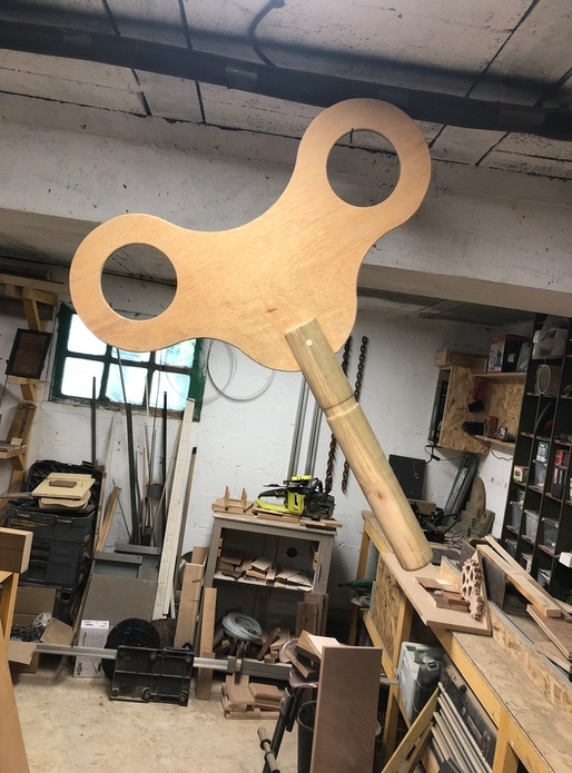 Clef de boîte à musique XXL