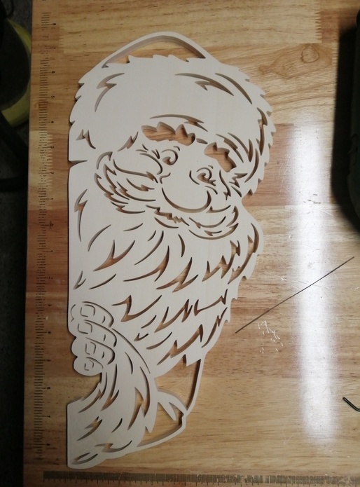 Le père Noël se prépare