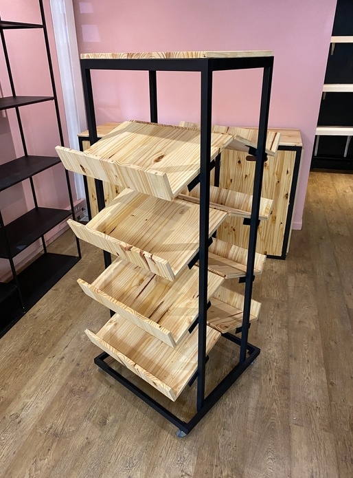 Présentoir pour cagettes