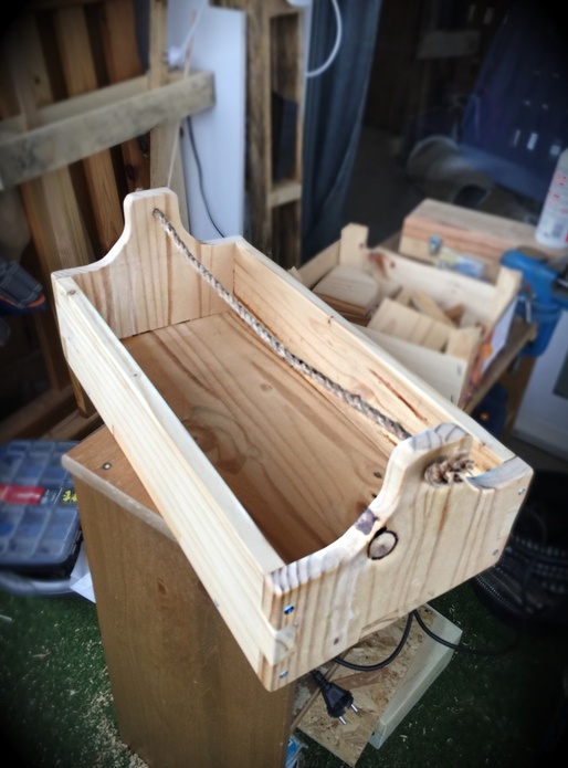 Boîte à outils rustique - Le seau du Menuisier