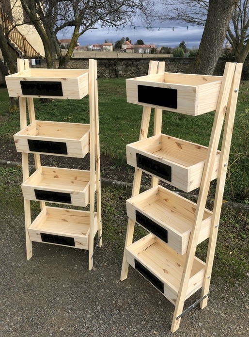 Présentoirs à légumes