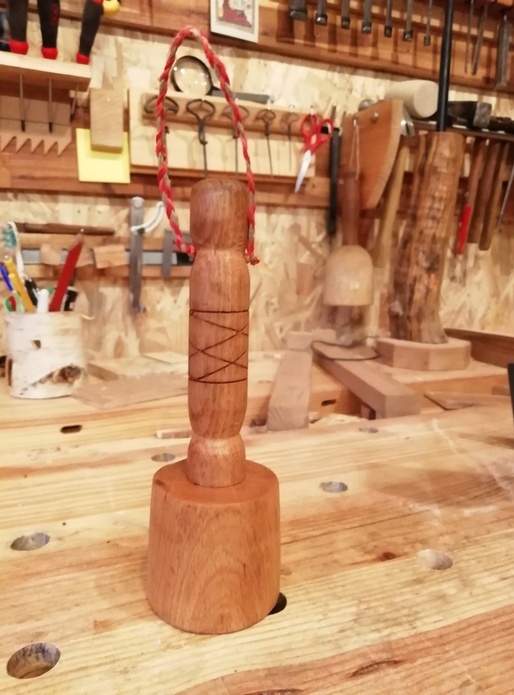 Un petit maillet en hêtre