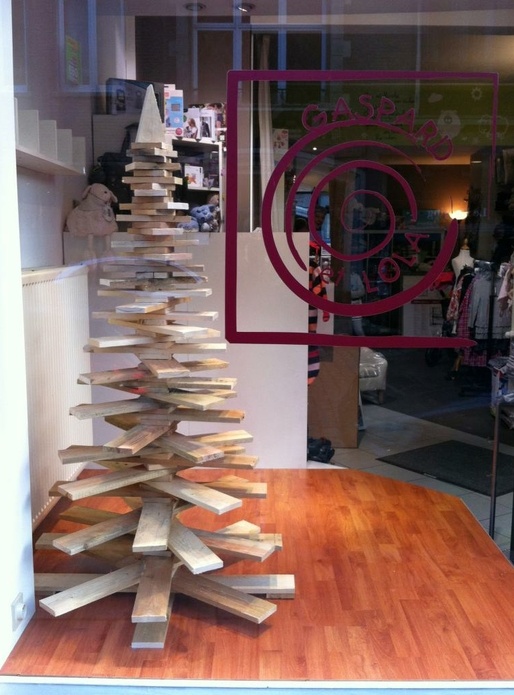 Sapin de Noël en bois de palette