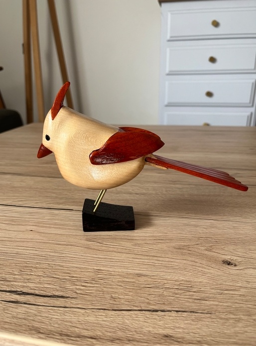 Un cardinal blanc