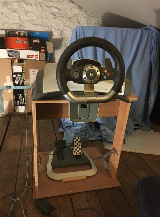 Support volant jeu vidéo