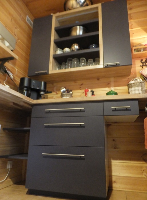 Réagencement d'une cuisine.