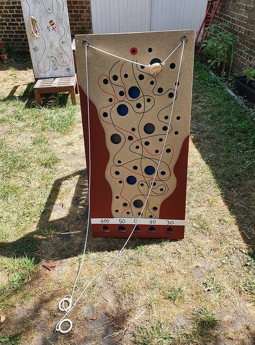 Jeu en bois - Le gruyère