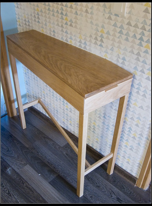 Console asymétrique