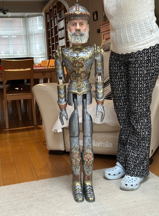 Charlemagne, la plus grande des marionnettes liégeoises