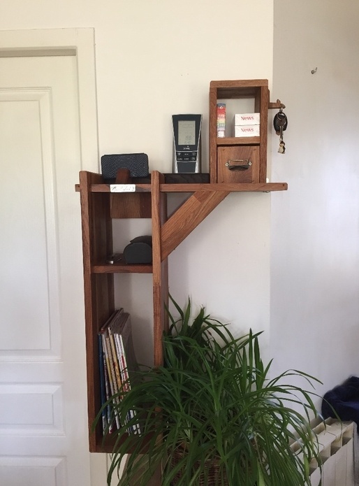 Étagère d'entrée