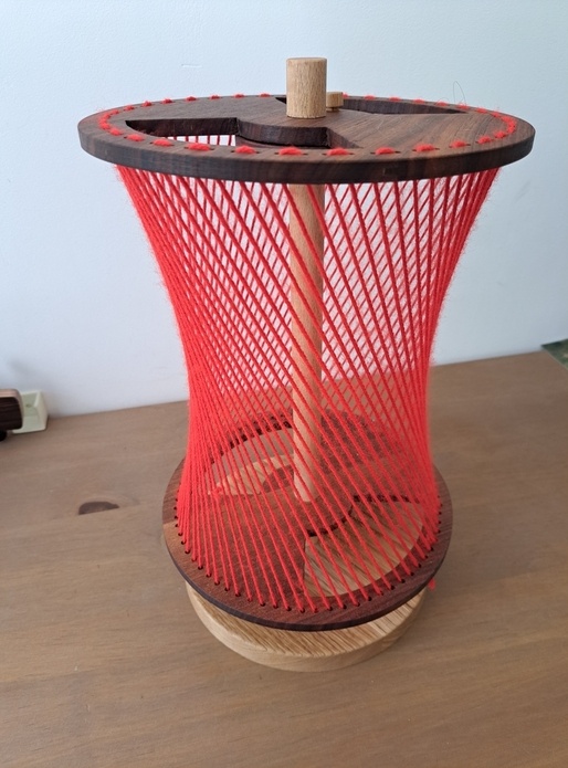 Hyperboloïde comme surface réglée