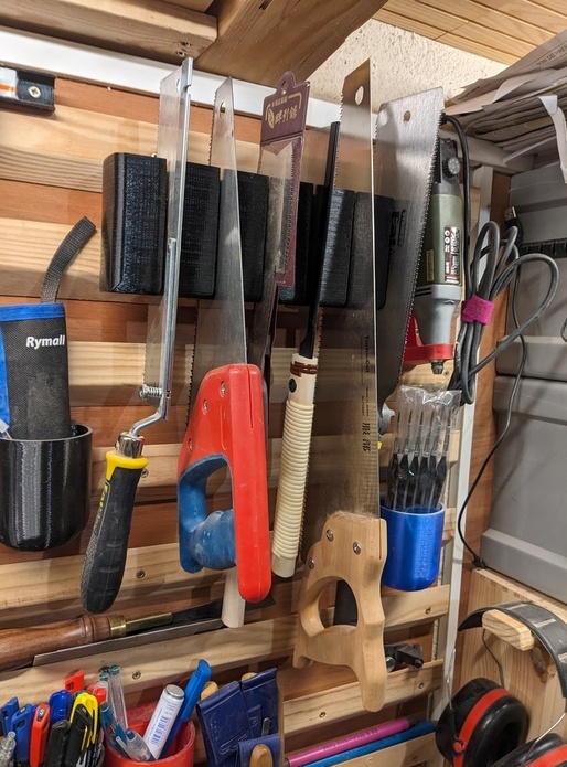 Rack à scies autobloquant