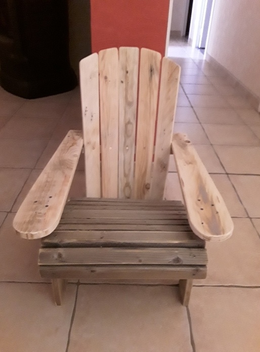Fauteuil pour enfants type   Adirondack
