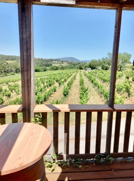 Plateau Douglas pour fût et balustre.