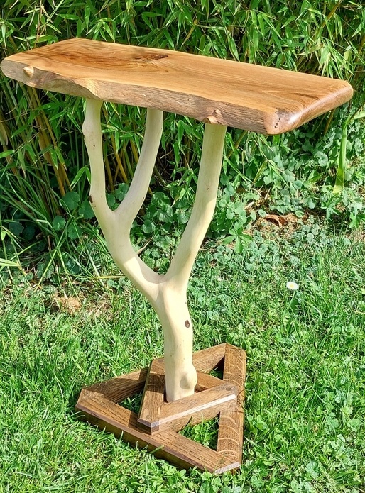 Guéridon live edge
