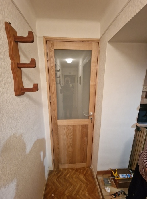 Porte vitrée d’intérieur