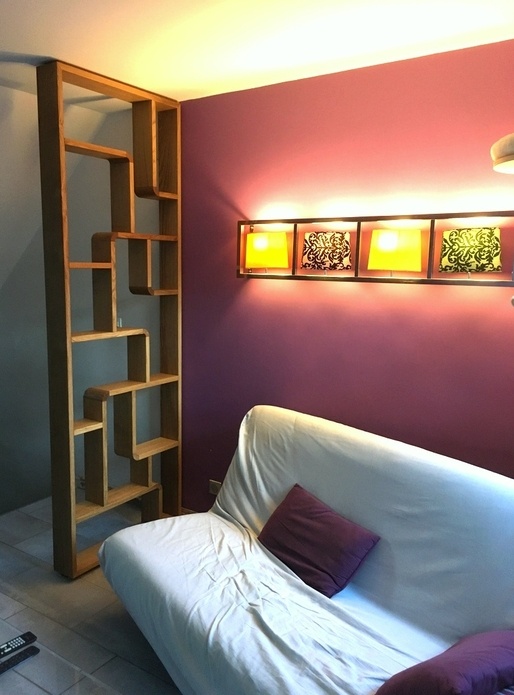 Bibliothèque Cloison Claustra