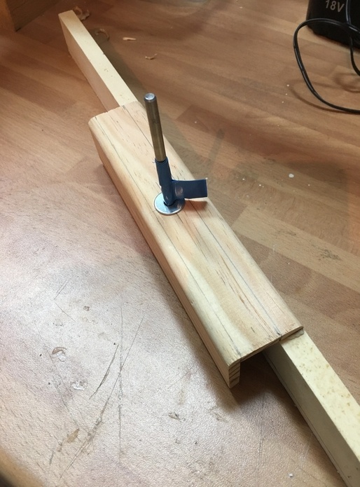 Fabrication guide de perçage tourillon