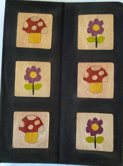 Housse de tablette marquetée