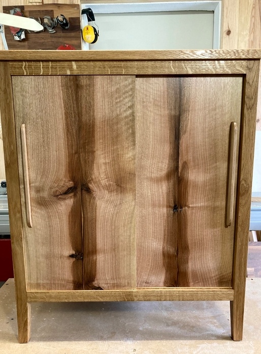 Meuble chêne et noyer