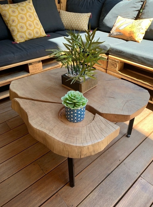 Table basse extérieur