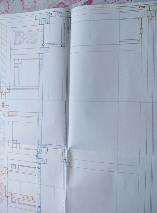 Plans réalisés à l'encienne (planche à dessin)