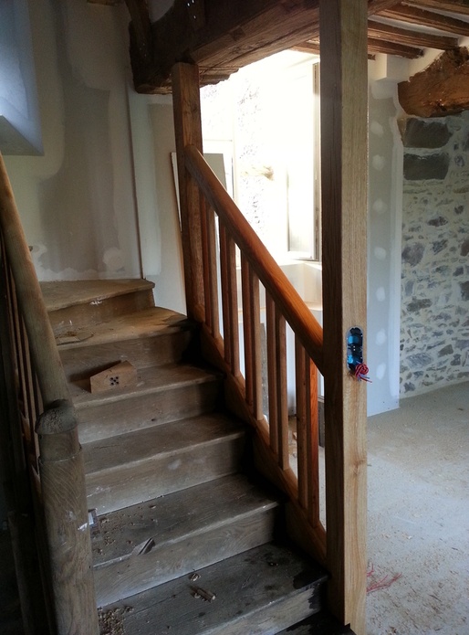 Renovation d'un escalier
